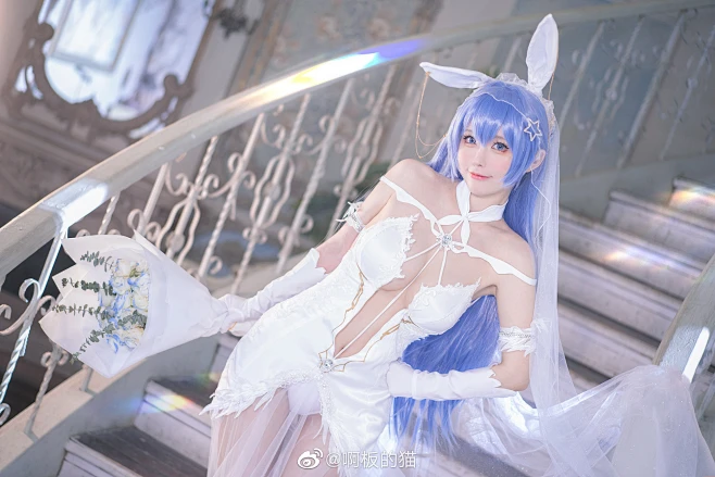 白丝唯美少女 啊板的猫cosplay写真套图合集下载